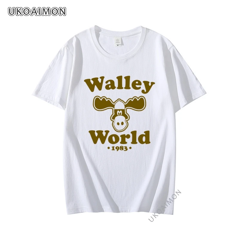 

New Arrival Walley World 1983 Fitness Tight Fashionable Tees Cute Fashion T Shirts Youth Pure Cotton T-Shirt Newest Regular