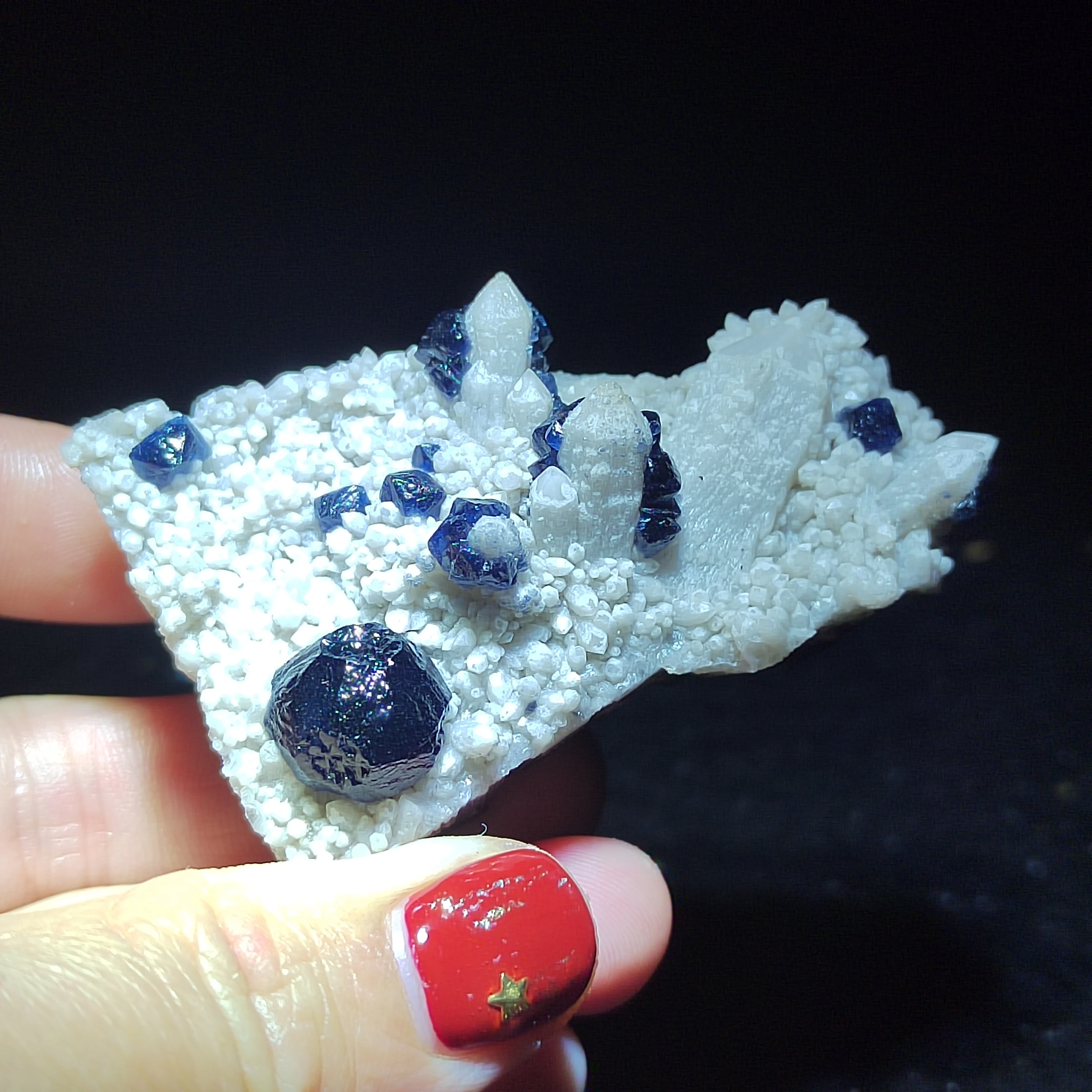 

Натуральный внутренний флюорит синей Монголии, минеральный кластер для образцов и кристаллические лечебные кристаллы, домашняя мебель, г