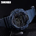 Мужские спортивные часы SKMEI, цифровые наручные часы с таймером на неделю, секундомером, 2-часовым обратным отсчетом, 2019