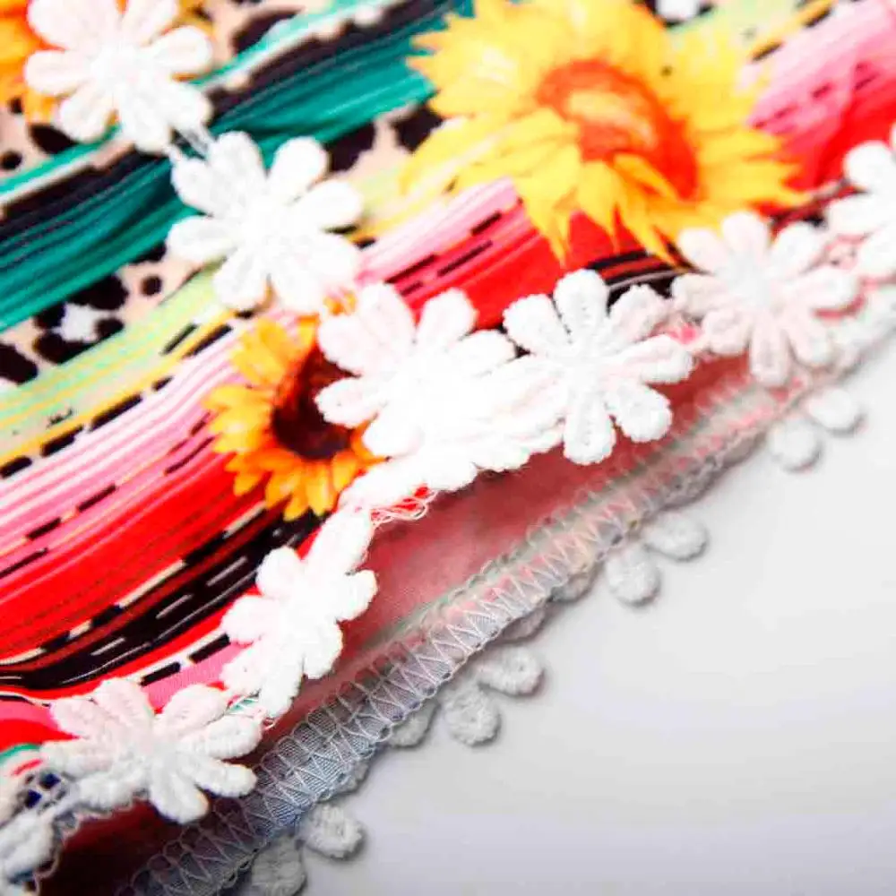 Детский комбинезон без рукавов с оборками и цветочным принтом|Ромперы| |