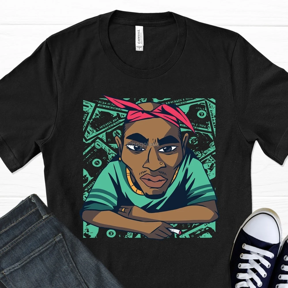 Бандана для парня футболка рубашка хиппи рэп в стиле ретро подарок музыки