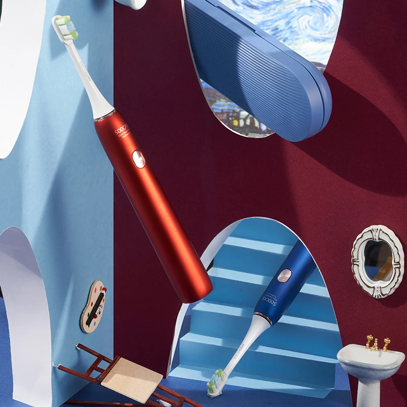 SOOCAS X3U Sonic электрическая зубная щетка для взрослых перезаряжаемая IPX7