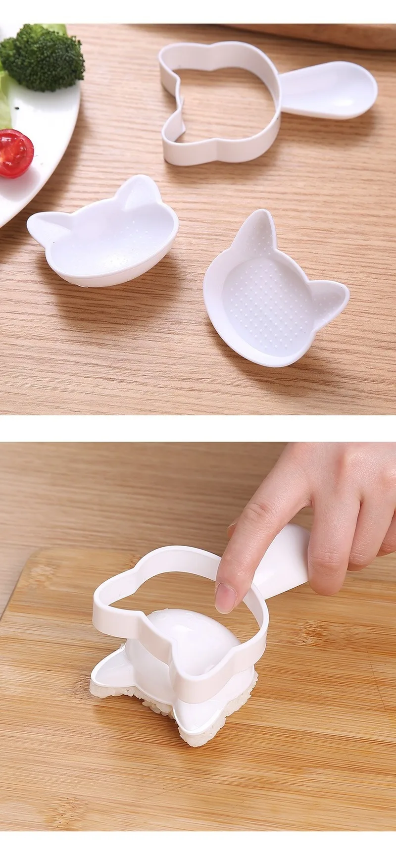 Кухонные гаджеты милые японские суши мультфильм бенто форма для рисовых шариков