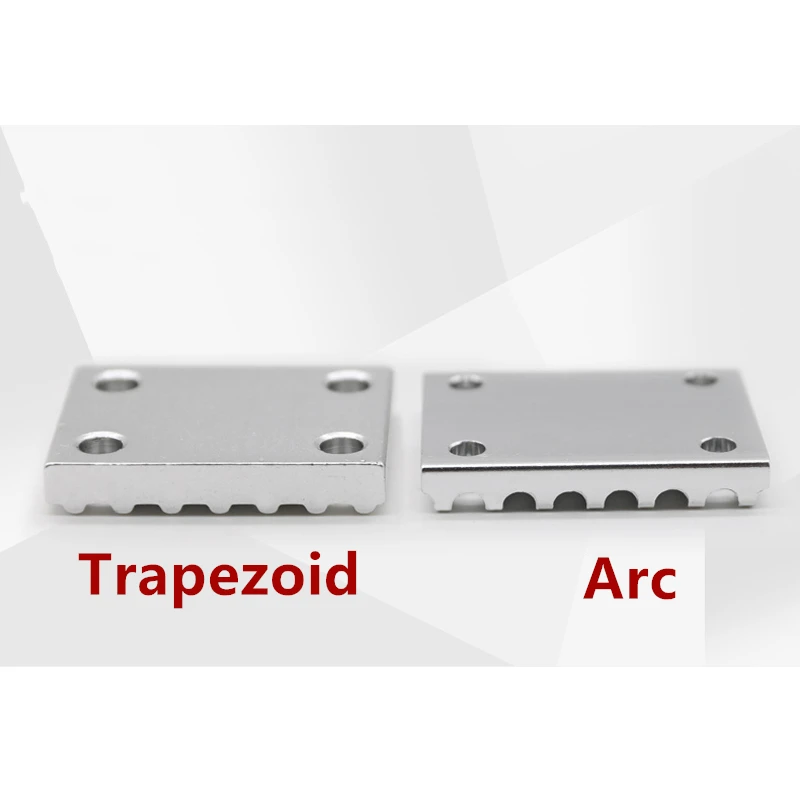 Алюминиевый зажим для зубных зубов Trapezoid T2.5 T5 T10 AT10 открытого синхронного ремня