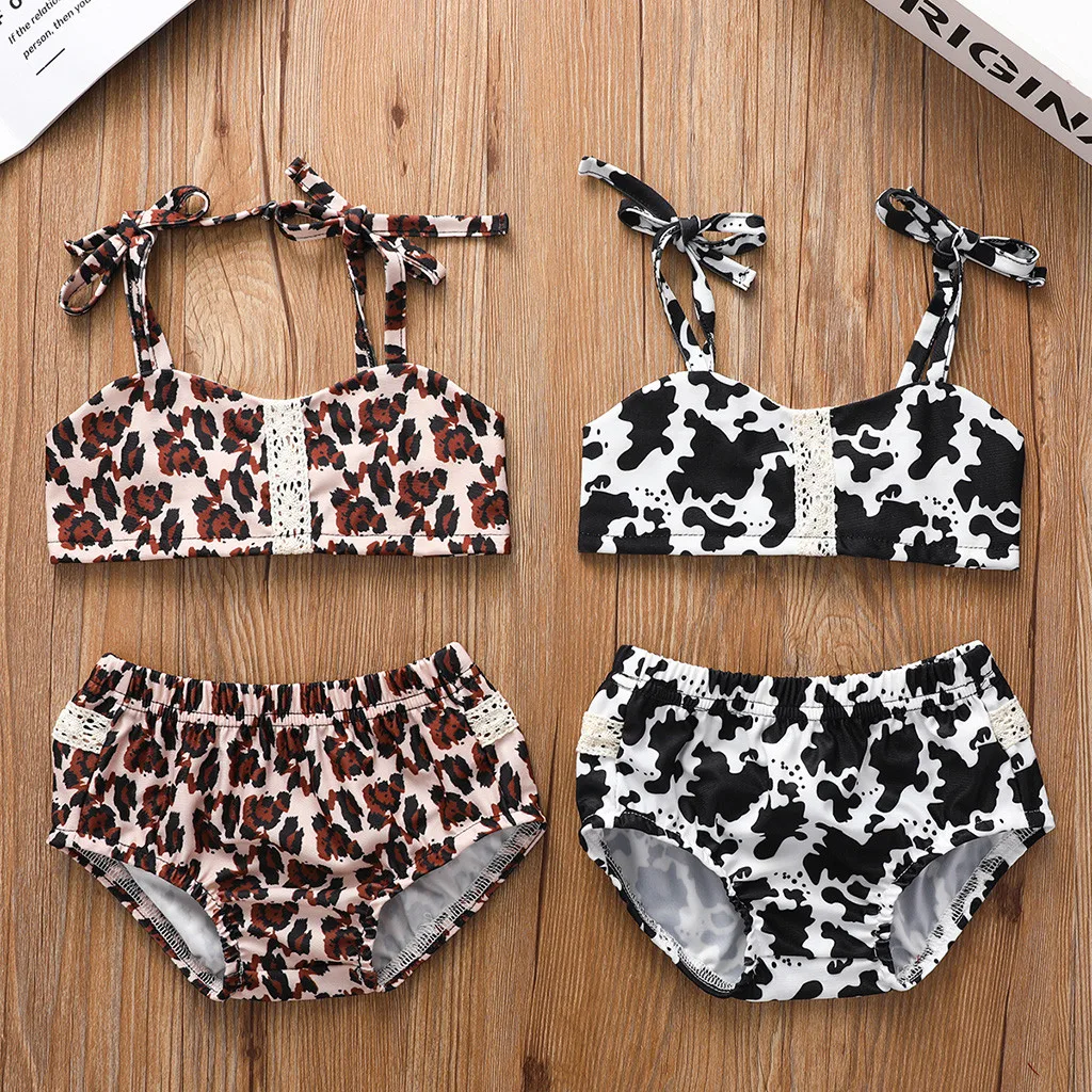 Детские купальники для малышей летние детские маленьких девочек с кружевом и