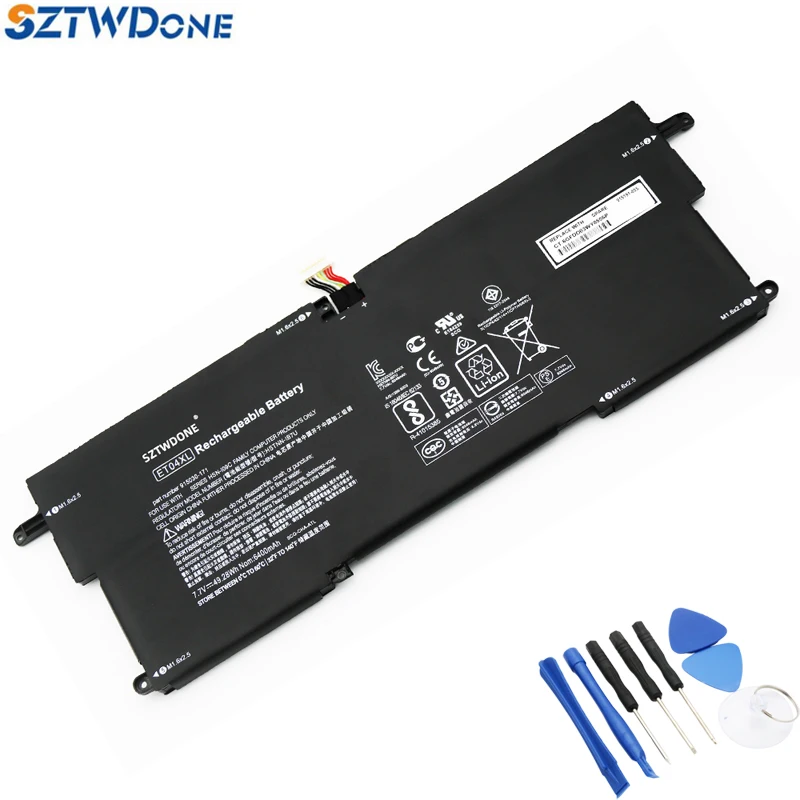 SZTWDONE ET04XL ноутбук Батарея для HP EliteBook x360 1020 G2 TPN I09C HSTNN IB7U 915191 855 915030 171|Аккумуляторы
