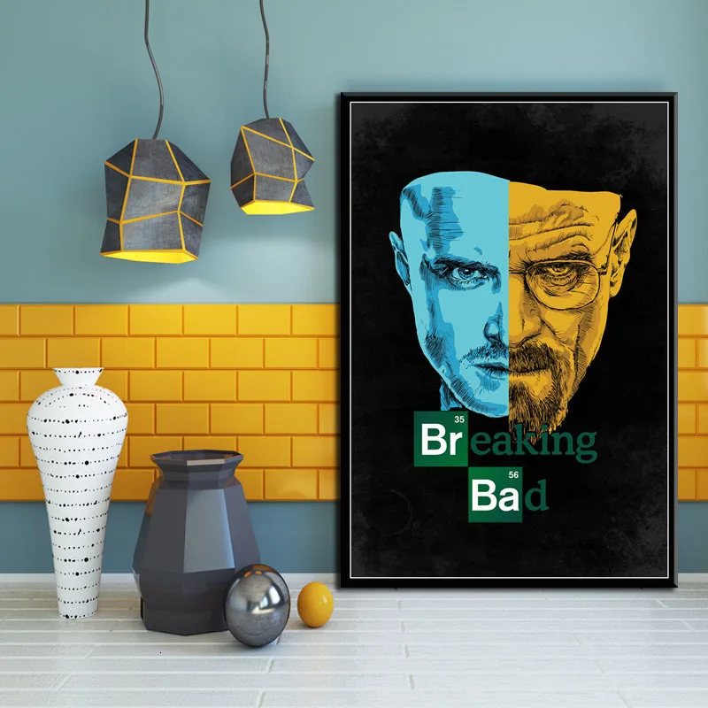 Постеры принты во все тяжкие классические ТВ-сериалы Новое искусство картина