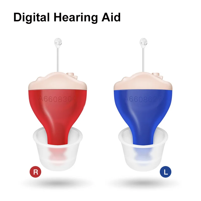 

ITC Digital Hearing Aid Wireless Mini Ear Sound Amplifier Machine For Elderly Senior Severe Hearing Loss Personal Ear Aid Device