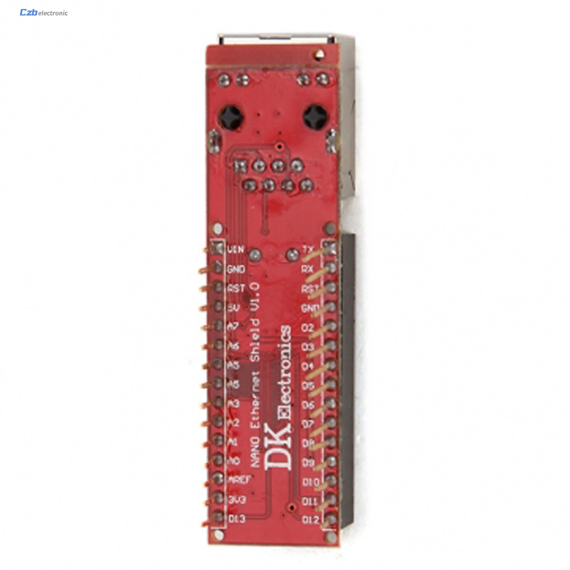 Shield Board For Arduino Nano v3.0 Mini ENC28J60 Microchip HR911105A Webserver module Ethernet | Электроника