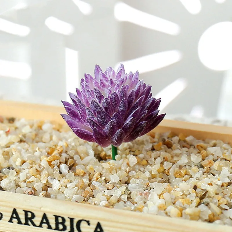 Искусственный суккулент Моделирование растения поддельные алоэ кактус пейзаж