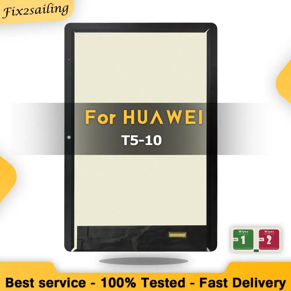 ЖК-дисплей 10 1 дюйма для Huawei MediaPad T5 с сенсорным экраном и дигитайзером в сборе