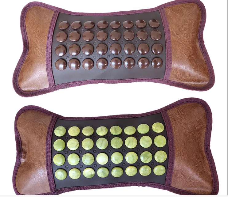 Самый дешевый шеи Германий камня нефрита здравоохранения подушки физической