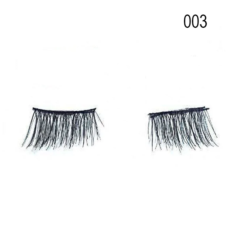 

1 Pair/4Pcs Handmade 3D Magnetic False Eyelashes Natural Eyes Lashes Extension ZGOOD