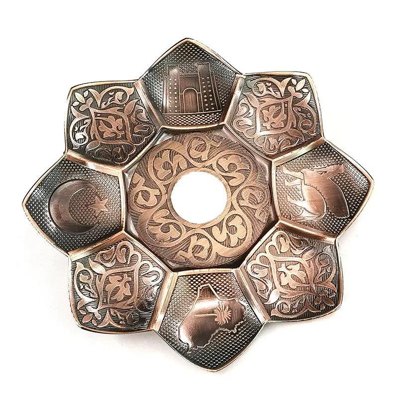 1 X звездочки кальян лоток для древесный уголь кальяна пластина наргила