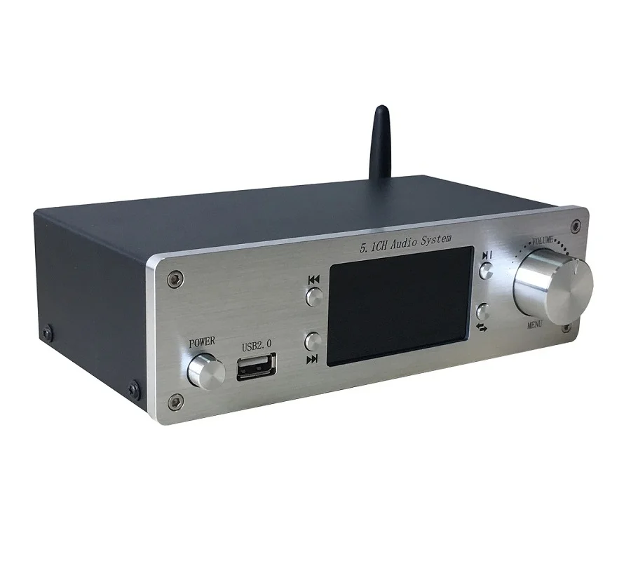 5.1CH аудио конвертер декодер Bluetooth приемник USB плеер DTS AC3 волоконно-коаксиальный ПК