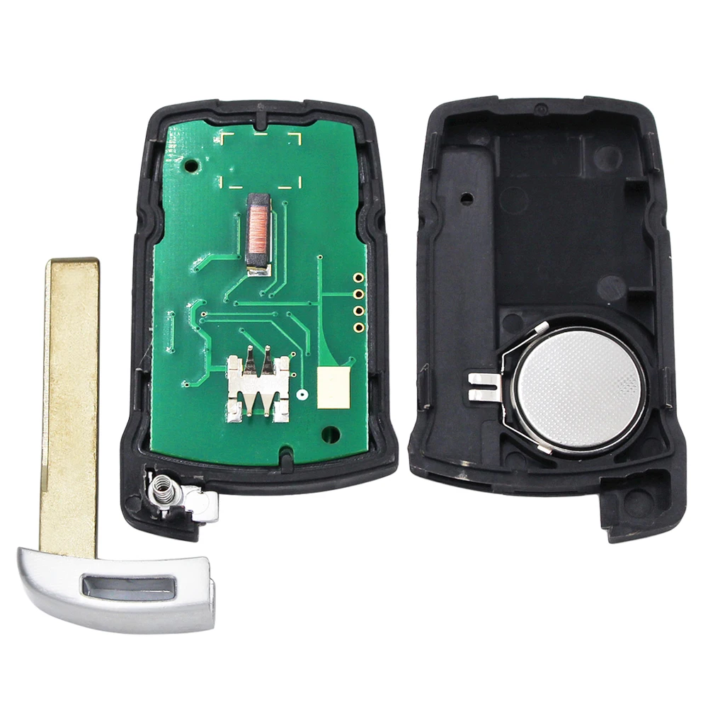 Полный пульт дистанционного управления для автомобиля 4 кнопки 433 МГц с чипом ID7944
