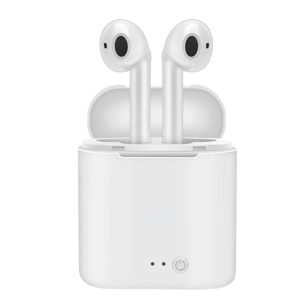 Беспроводные наушники i7s TWS Bluetooth 5 0 спортивные вкладыши стерео музыкальные для