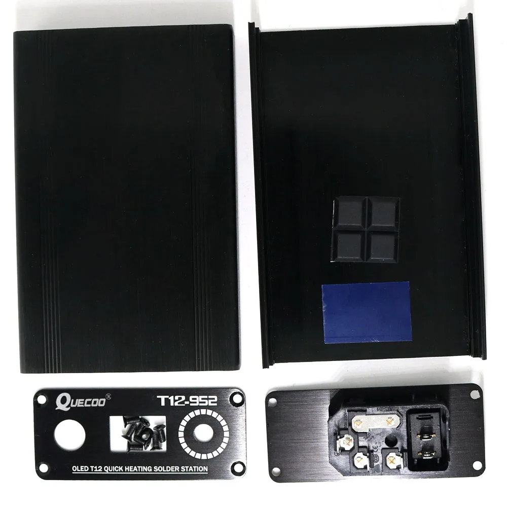 STC T12 OLED цифровая паяльная станция DIY комплекты контроллер температуры Новая версия с ручкой Вибрационный переключатель