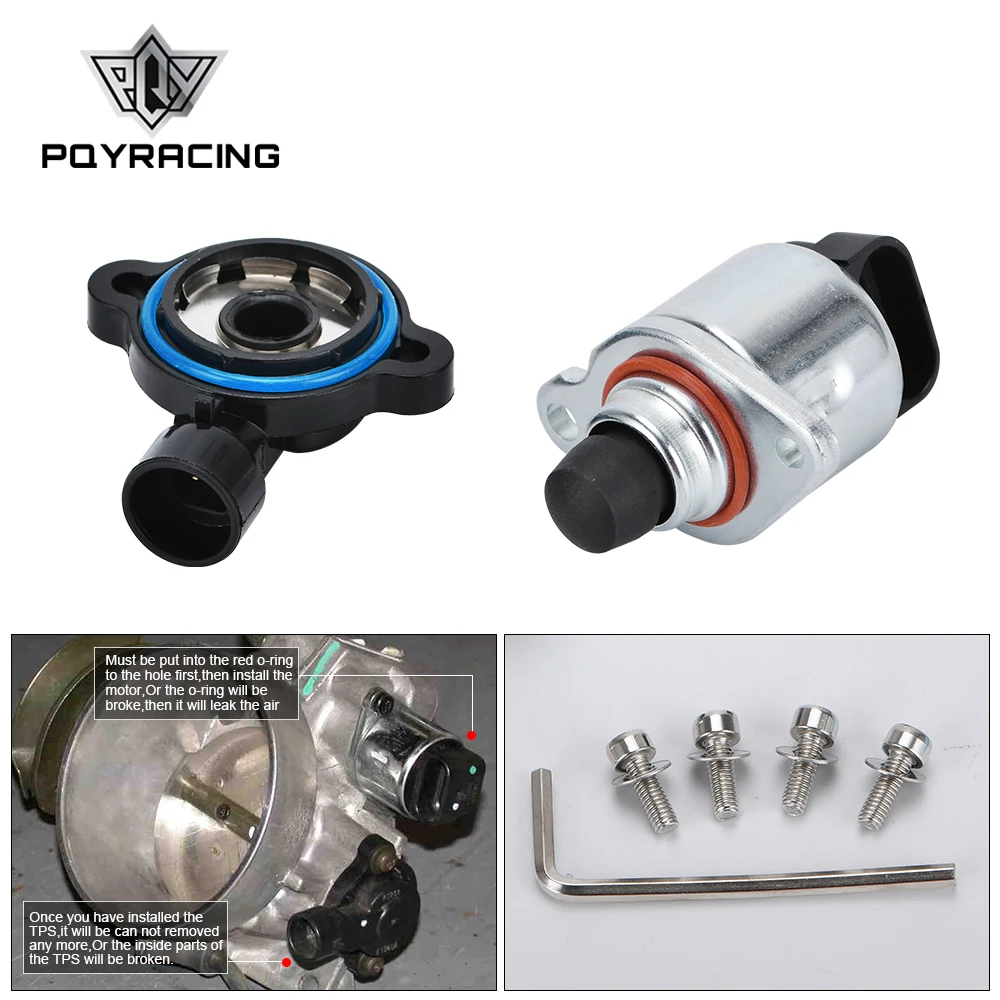 PQY Новый Датчик положения дроссельной заслонки TPS + IAC s 4 8 5 3 6 0 для LS1 LS6 Trans Am Camaro