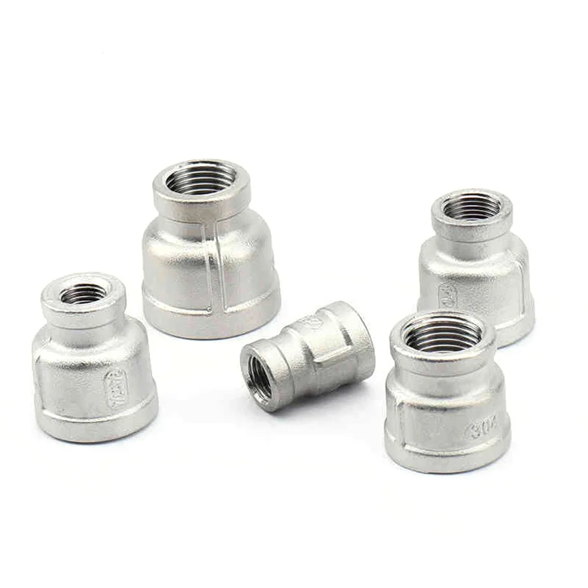 

304 нержавеющая сталь BSP 1/4 "3/8" 1/2 "3/4" 1 "11/4" 11/2 "" 2 "с внутренней резьбой переходник для трубы переходник