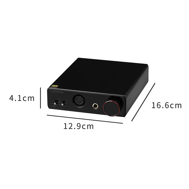 Cena TOPPING L50 NFCA Wzmacniacz Słuchawkowy SE + Wejście BAL 6.35mm/wyjście XLR Hi-res Audio Najlepszy Wzmacniacz Słuchawkowy Do Topingu E50