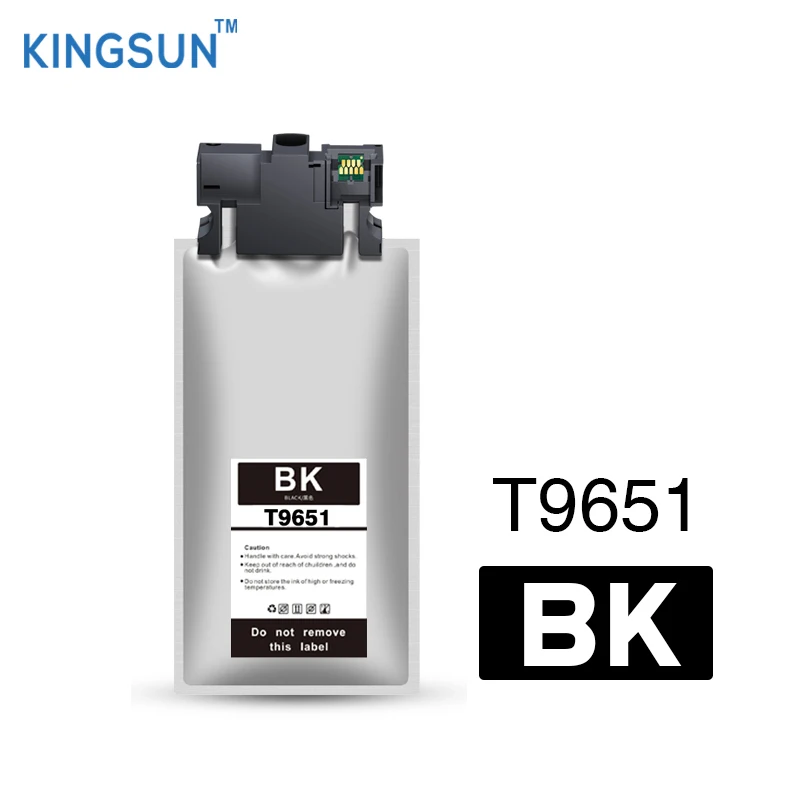 

T9651 C13T965140 Compatible Ink Bag With Pigment Ink For Epson WorkForce Pro WF-M5799DWF WF-M5299DW WF-M5298DW Printer 200ML