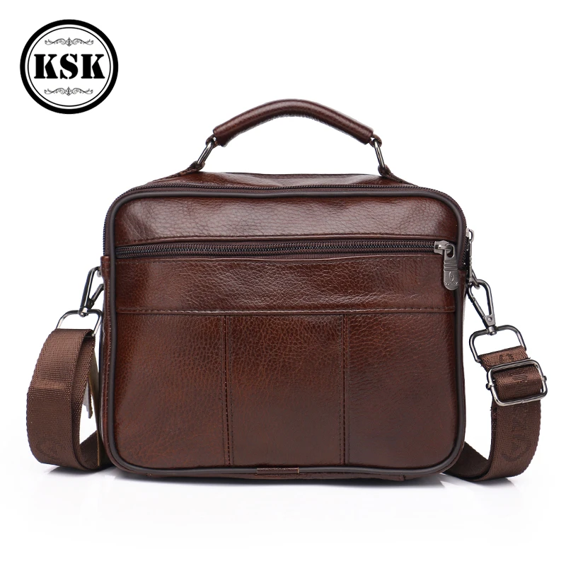 Сумка мессенджер KSK Мужская из натуральной кожи| |
