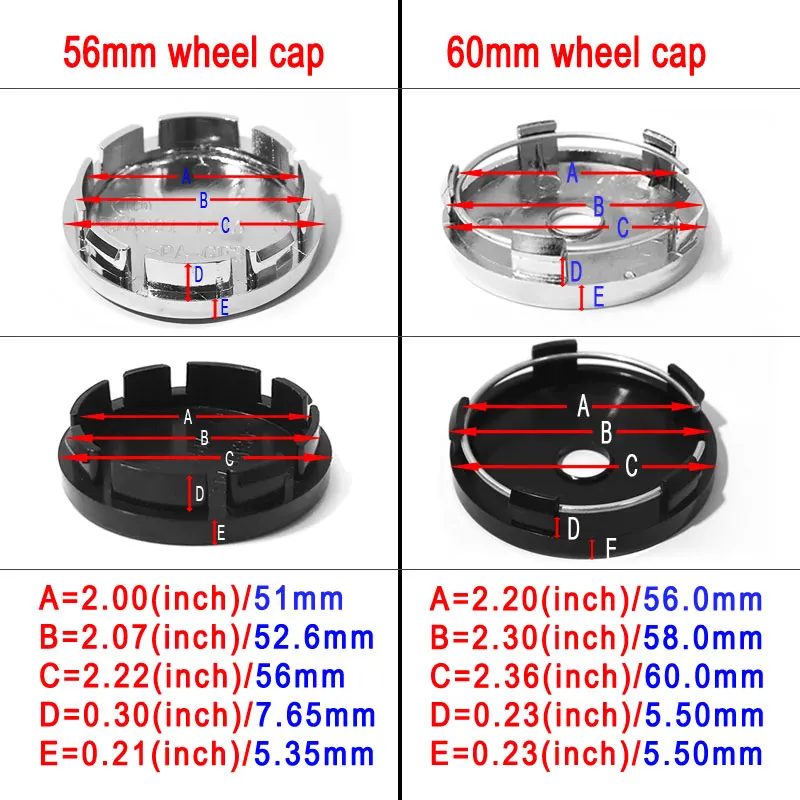 4 шт. 56 мм 60 новейший логотип Автомобильная эмблема колпачок центральной ступицы