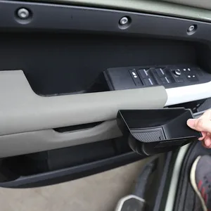 for land rover defender 110 2020 2022 abs car front door storage box phone tray car interior accessories free global shipping