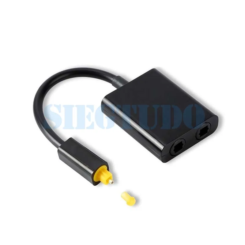 Волоконно-оптический аудио кабель 1 в 2 выхода порта Toslink цифровой оптический