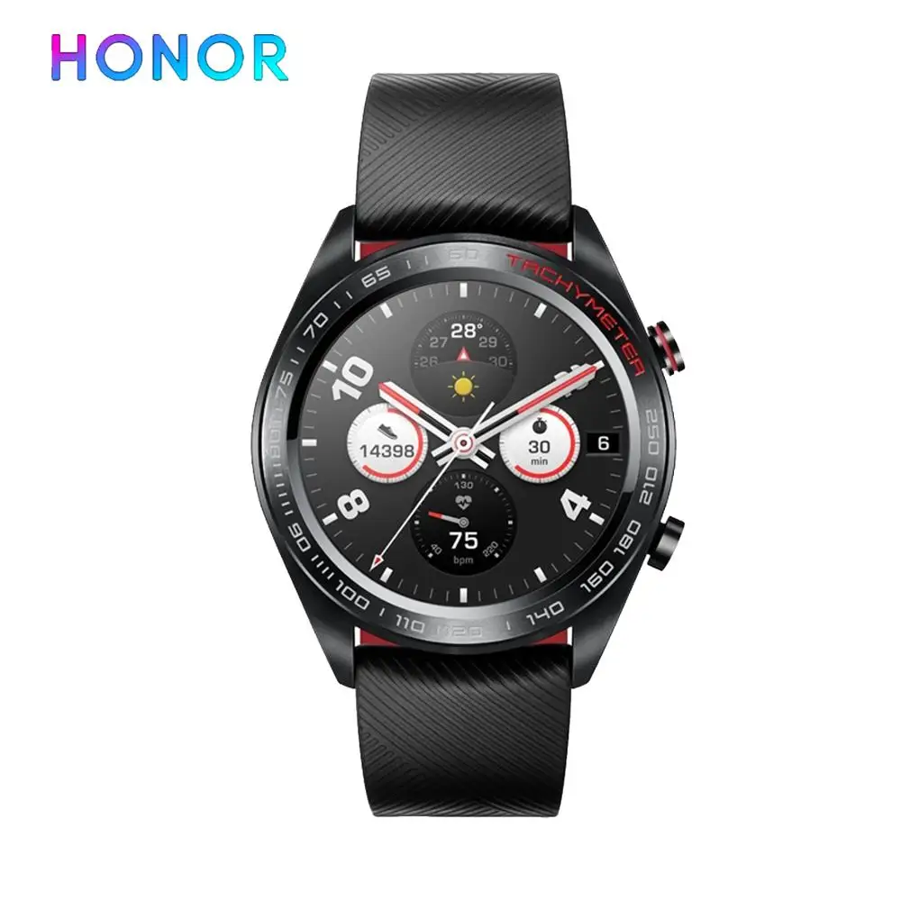 Honor Magic Смарт Часы GPS водонепроницаемый трекер сердечного ритма сон рабочий 7 дней