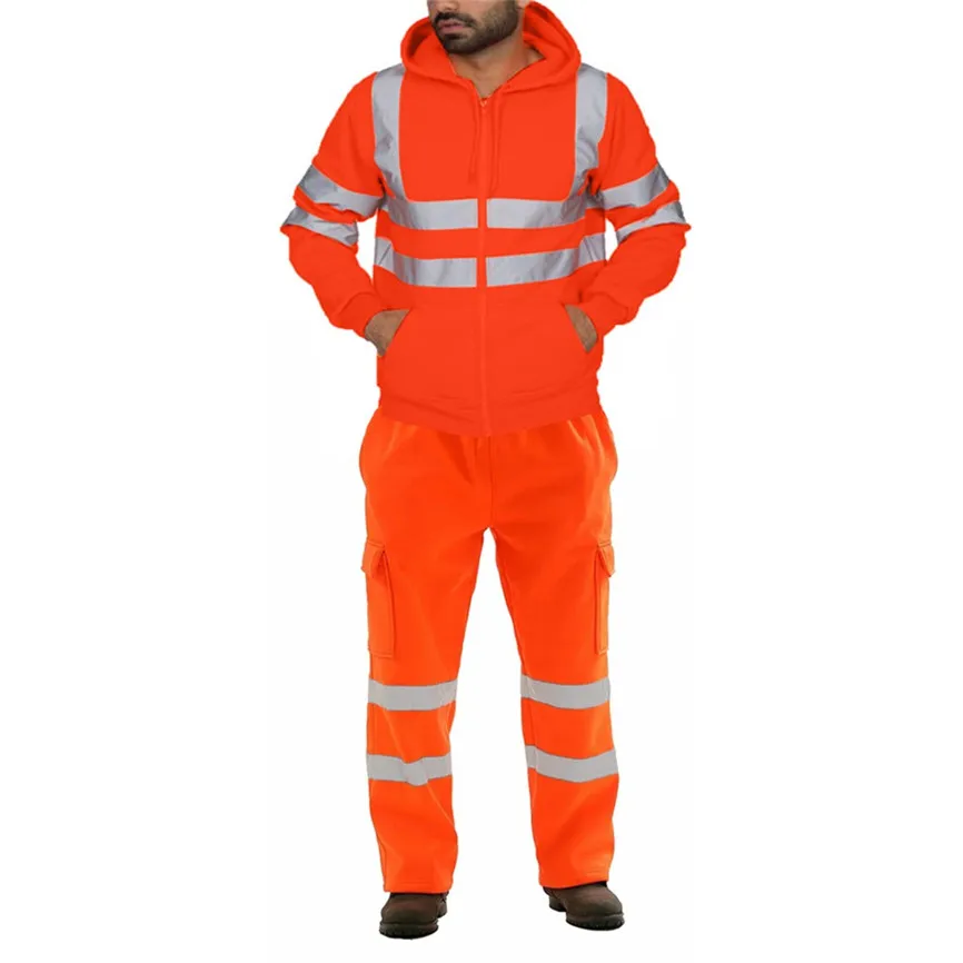 Спортивный костюм для мужчин спортивный с полосками из двух предметов | Мужская