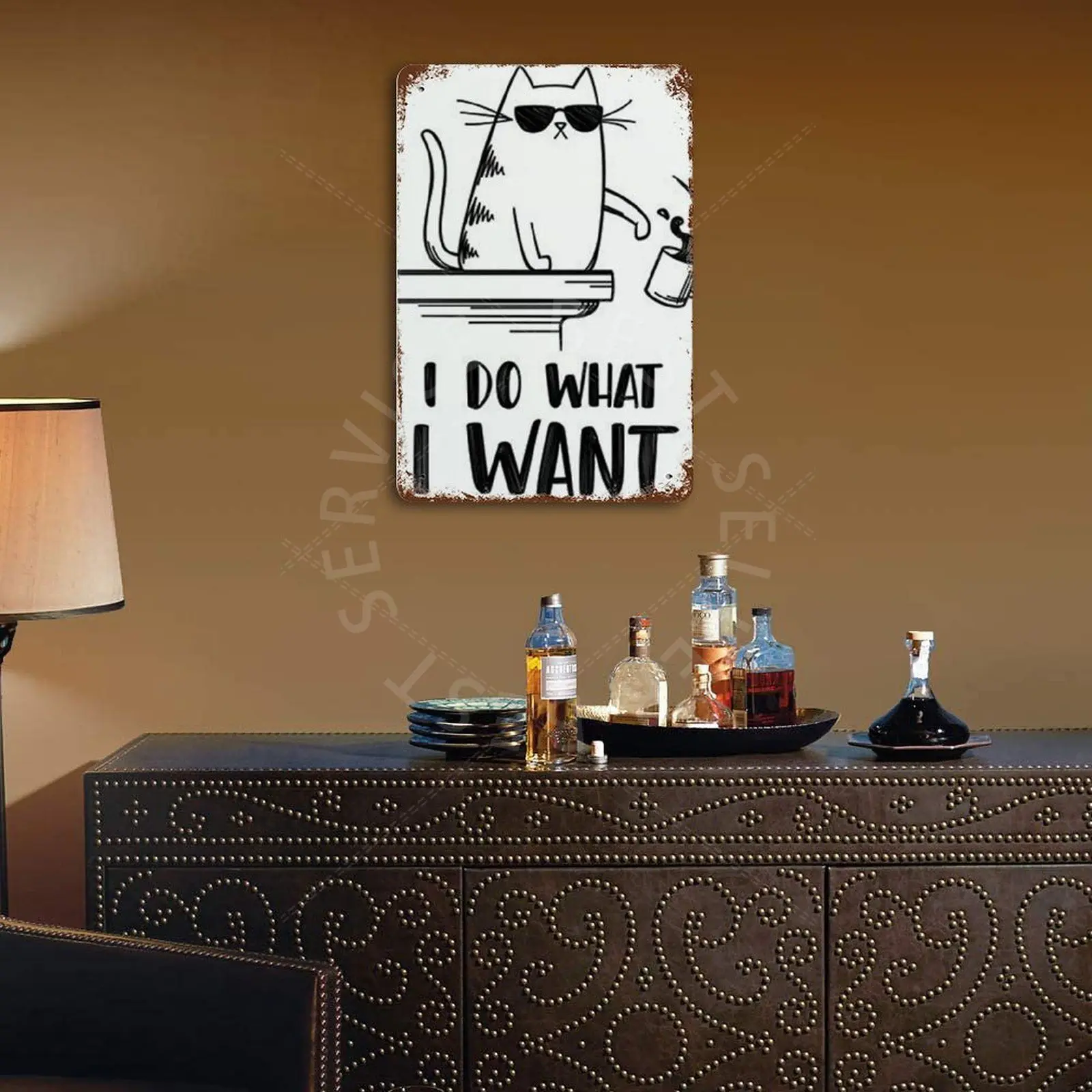 

I Do What I Want Vintage Metal Tin Sign Retro Poster Home Bar Decoration Iron Painting Pub Club Industrial Dcor