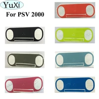 yuxi 7 color sticker label for psvita 2000 console for psv 2000 for vita 2000 host back cover back faceplate label