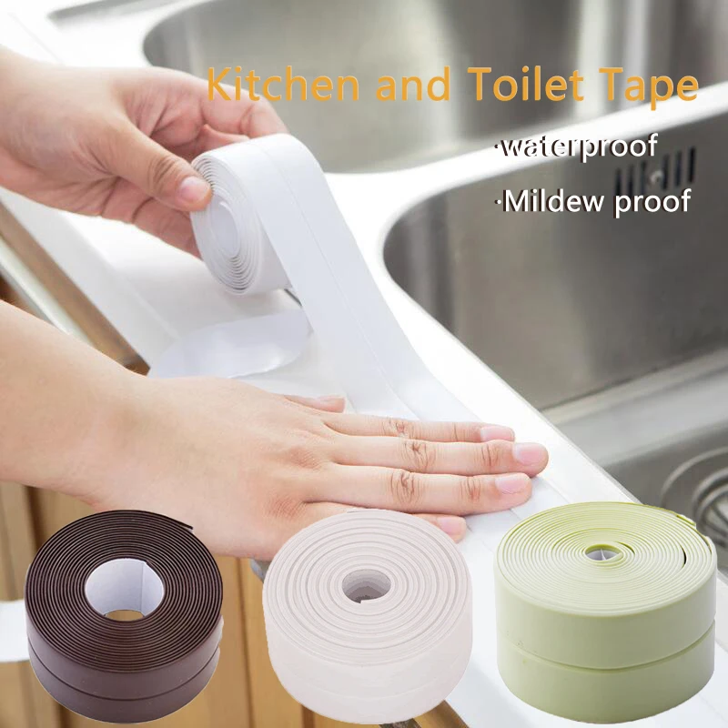 Водонепроницаемая лента для раковины 3 2 м * 8 см|Наклейки на стену| |