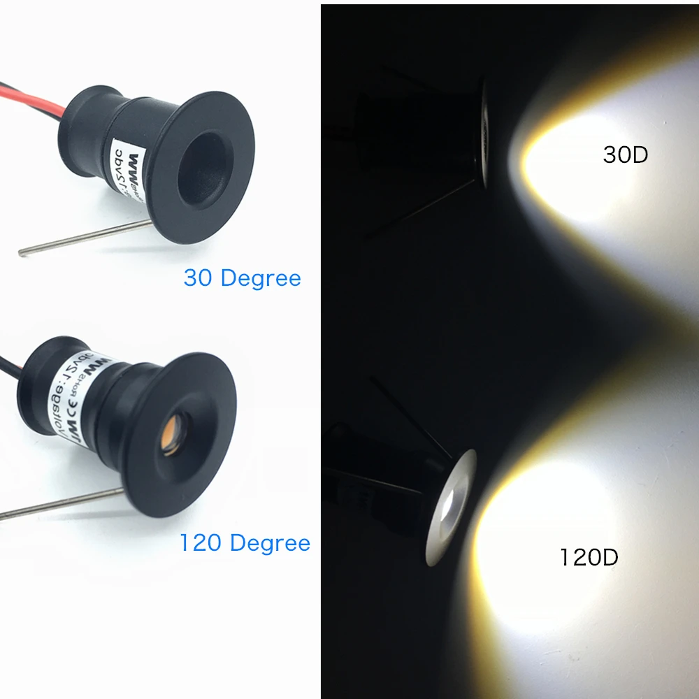 Приглушаемый светодиодный светильник Точечный для кухни и дома 15 мм 12 В
