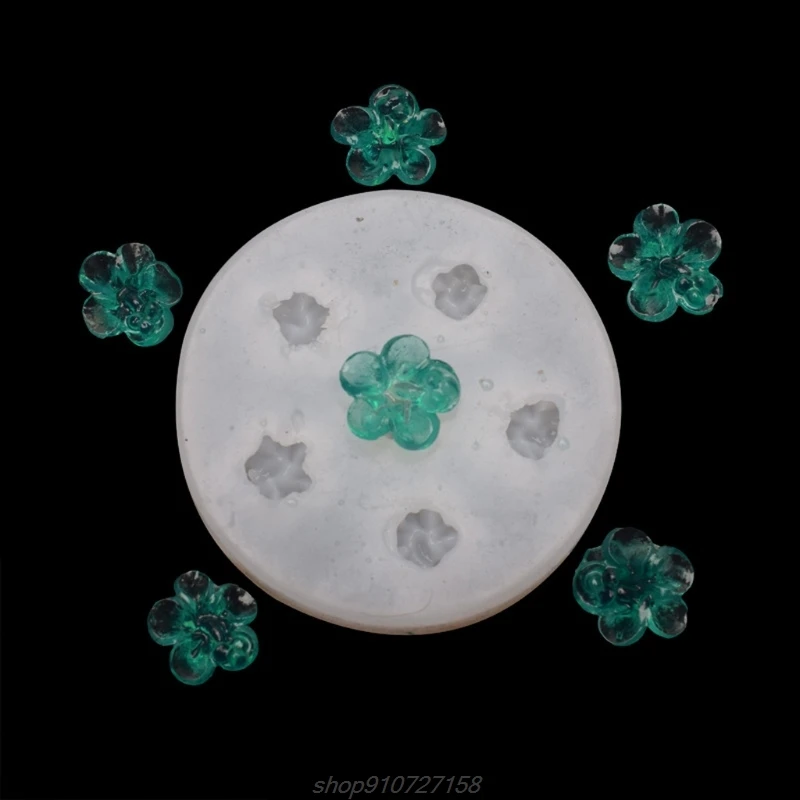 

3 Styles Cute 3D Rose Flower Resin Casting Mold Cherry Floral Pendant Epoxy Resin Molds Flower Jewelry Tool D16 20 Dropship