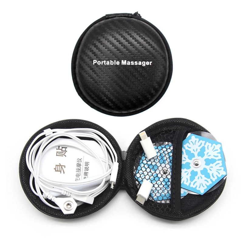 Портативный EMS Цифровая терапия массажер машины 6 режимов мобильный телефон