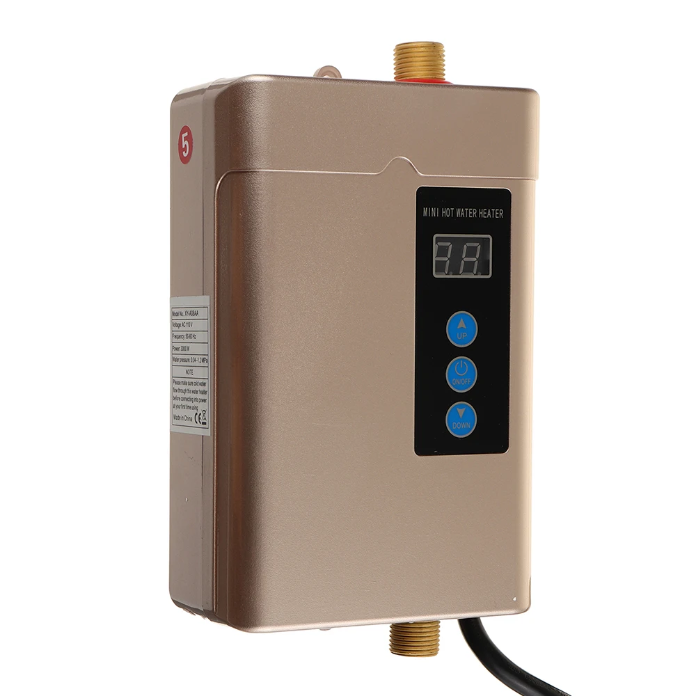 4000 Вт мгновенный безрезервуарный Электрический нагреватель горячей воды