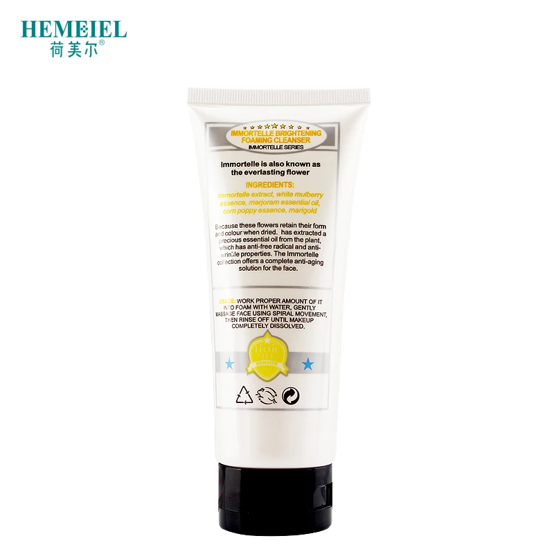 HEMEIEL сужающее поры пенящееся очищающее средство для лица контроль жирности осветление Отбеливание лица Уход за кожей увлажнение против акне корейский