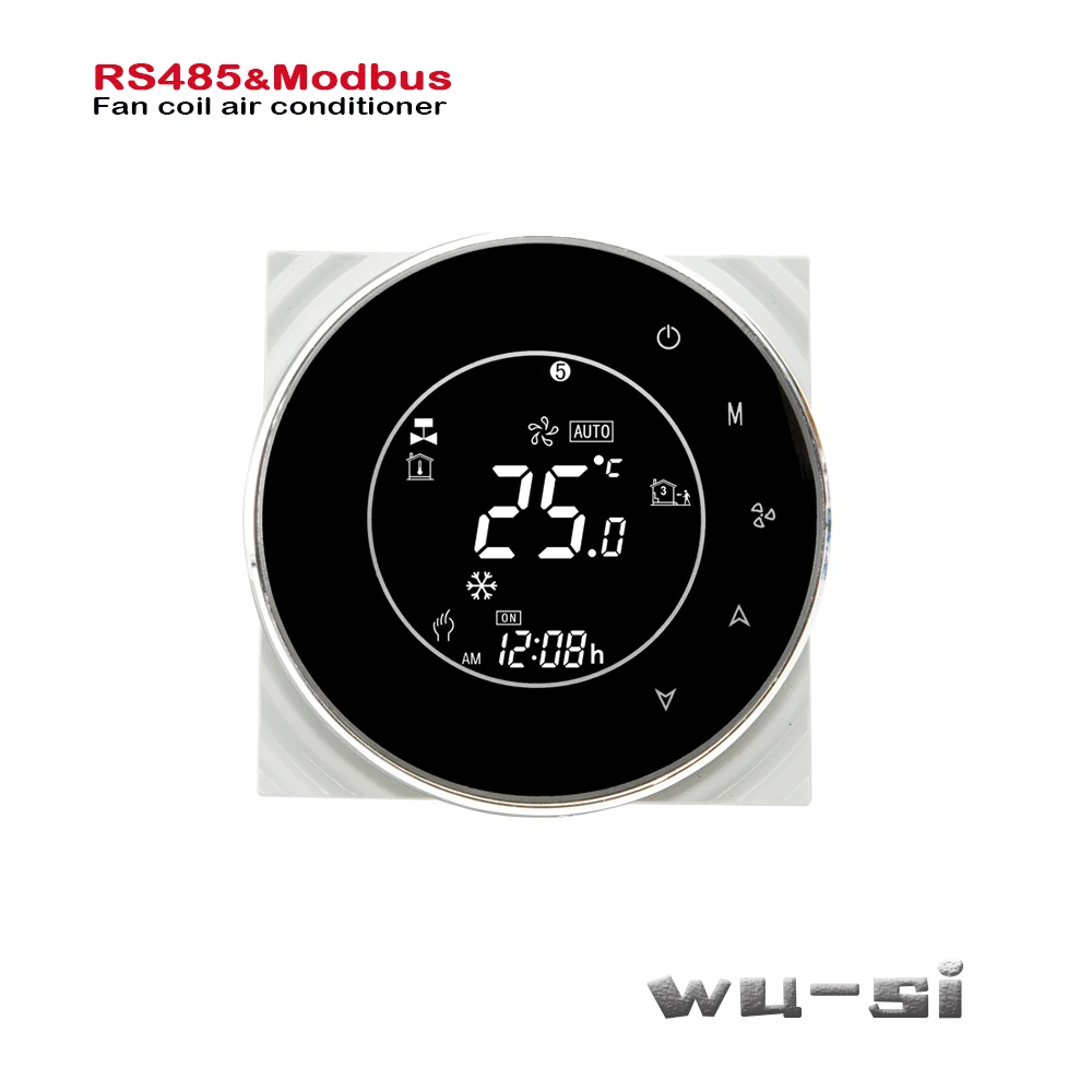 Термостат для кондиционера 2P/4P Modbus RS485 24 В переменного тока 95-240 регулятор