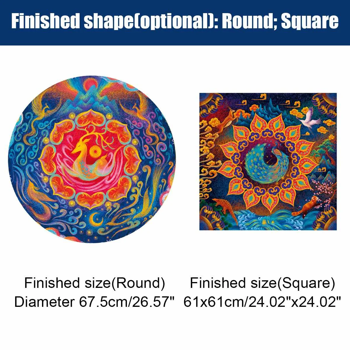 

jigsaw picture puzzles mini 1000 pieces round paper Assembling puzzles toys for adults children kids games educational Toys