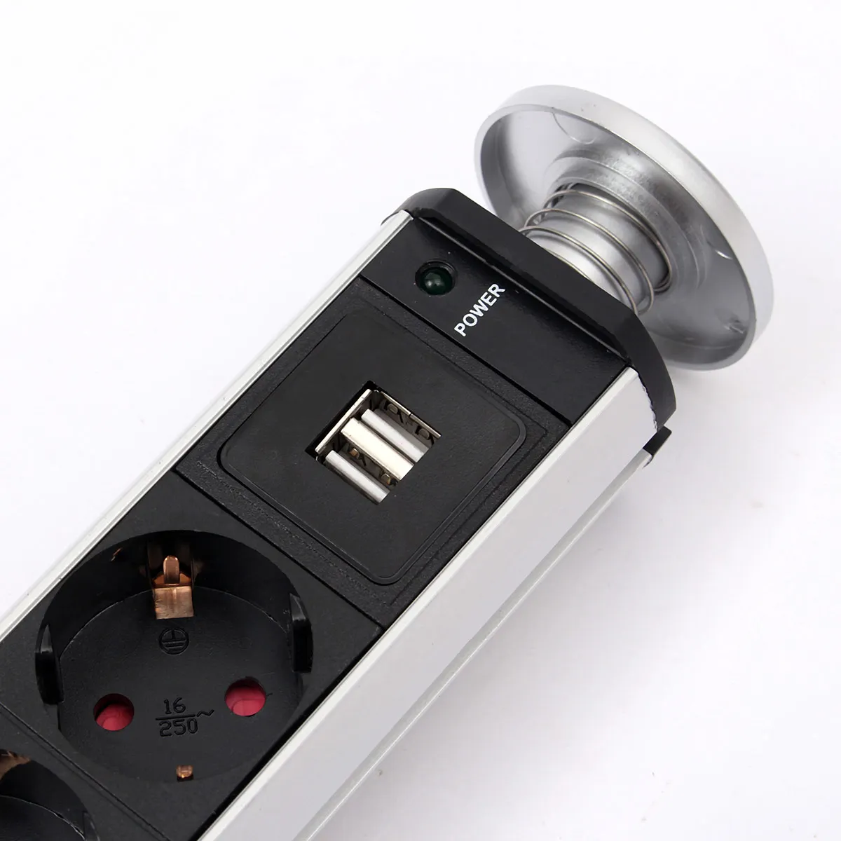 16A Выдвижная 3 розетка 2 usb порт для зарядки кухонный стол настольные розетки выдвижные столешницы столешница