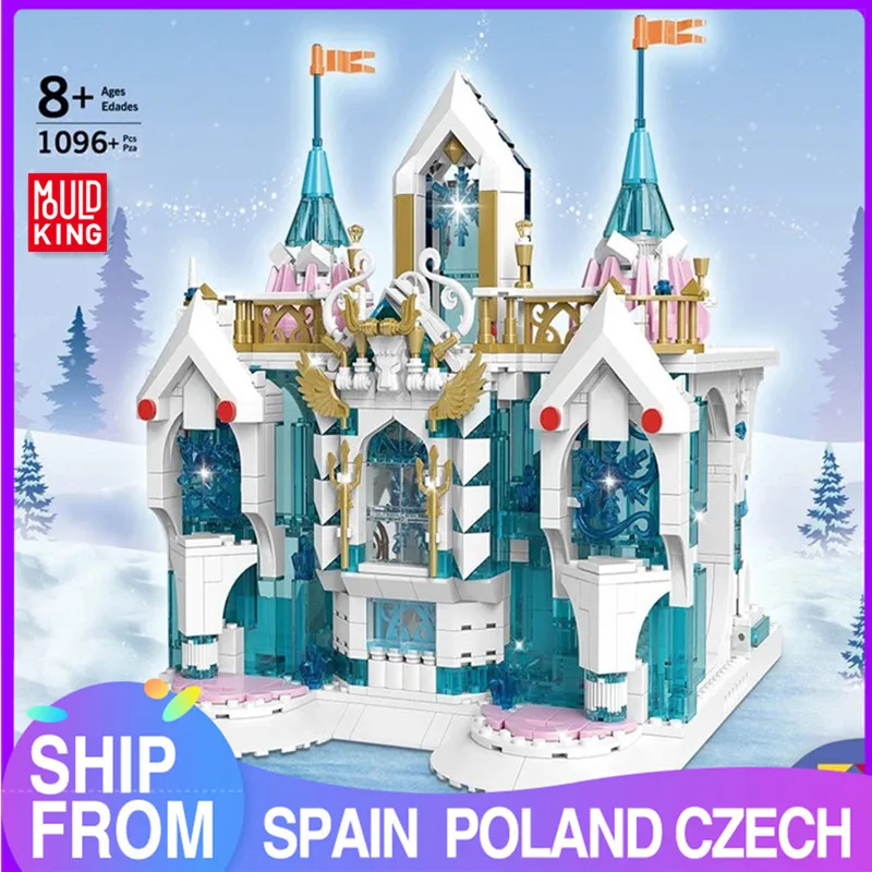 Строительные блоки MOULD KING креативные строительные MOC Зимняя модель сборные