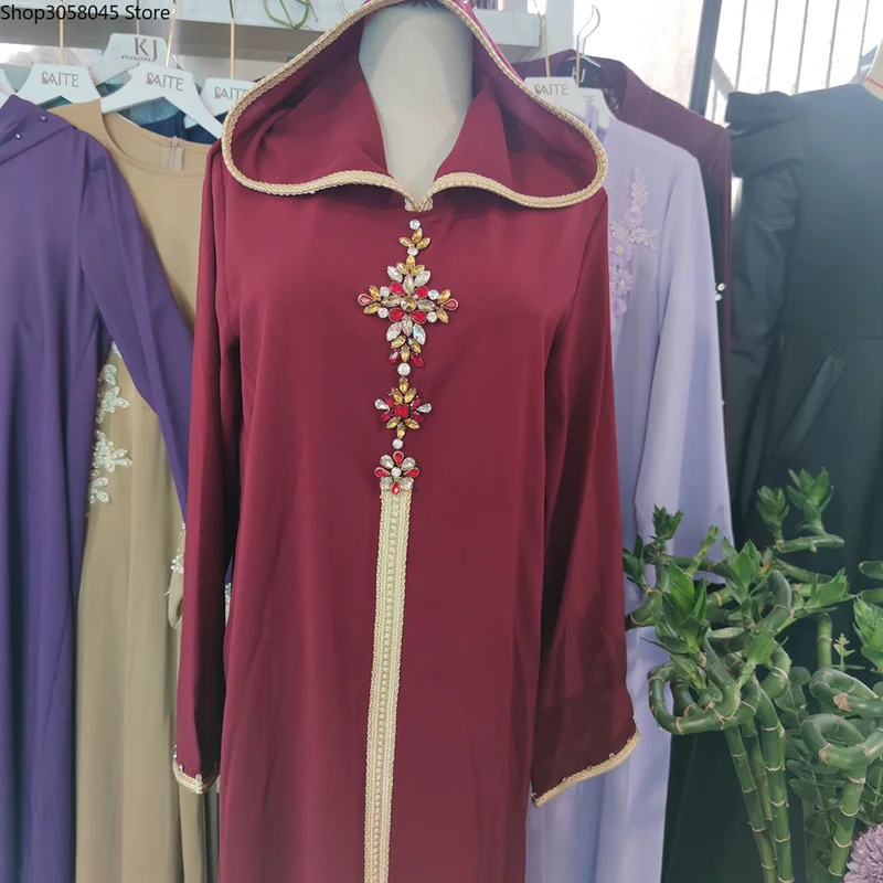 Рамадан ИД абайя Дубай Турция мусульманская мода хиджаб платье ислам одежда