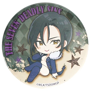 The Seven Deadly Sins значок аниме Meliodas Ban King Gowther Elizabeth Liones Diane Nanatsu no Taizai металлический значок брошь булавки - Окраска металла: 07 Merlin