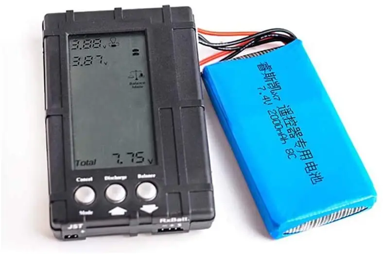 7.4V 2000mAh 8C LiPO Battery Fit for FrSky Taranis Q X7 Drone Remote Controller Telemetry Radio Transmitter | Игрушки и хобби