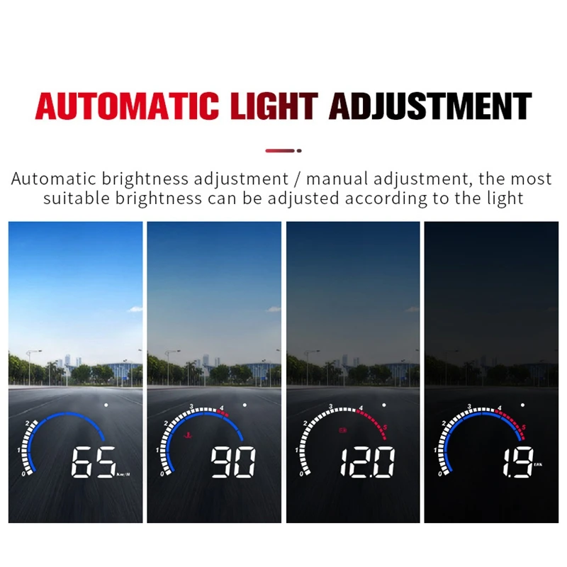 

New Hud M13 Head-Up Display Hud Display Car KM/H MPH Auto Electronics OBD2 Hud Windshield Projector Display