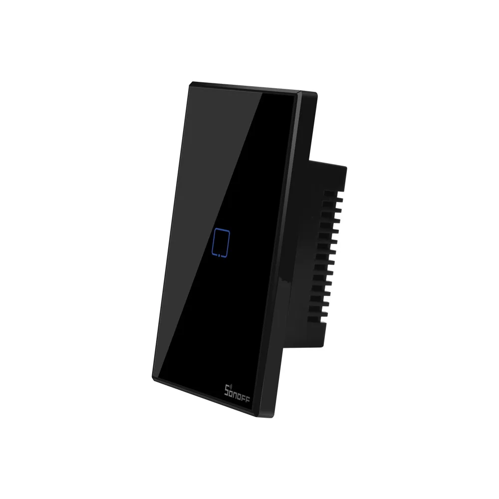 SONOFF T3 UK/US/EU Wifi сенсорный экран переключатель работает с Amazon Alexa/Google Home/для Google Nest/Роскошная стеклянная панель/светодиодный светильник