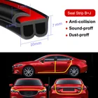 Резиновая уплотнительная лента для дверей автомобиля, звукоизоляционная уплотнительная лента для защиты от царапин по краям автомобильной двери